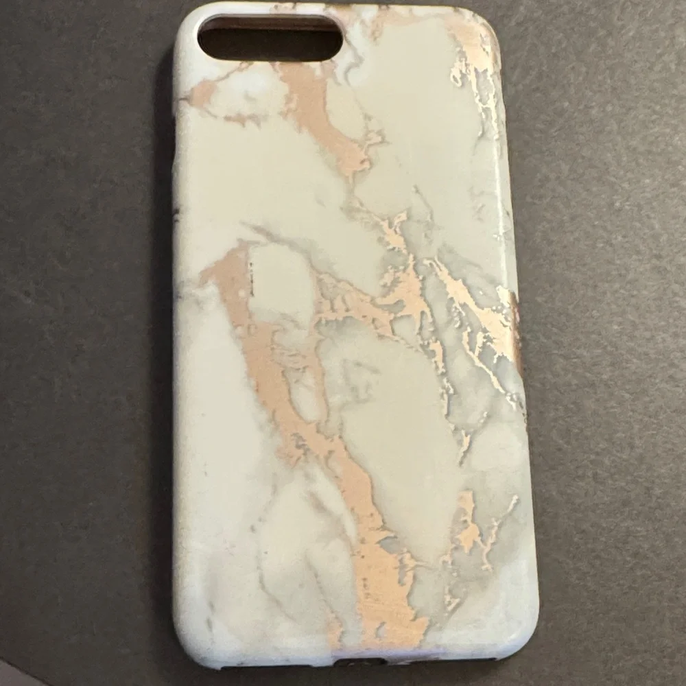 Luxurious Marble‎ Phone Case - Cream and Gold